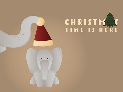 Santa Elephant 🎄