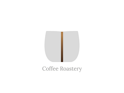 Coffee Roastery Logo art clean color design illustration illustrator logo minimal typography vector