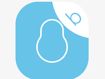 Baby Tracking App design icon logo minimal ui ux vector