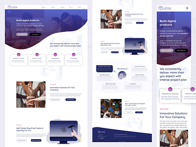 Craftonica SOFTWARE - Home Page / Website Concept