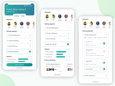 Manage Meetings & Tasks App