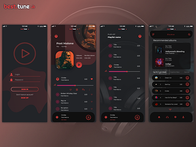 Music mobile app adobexd design design app logo mobile app mobile app design mobile design mobile ui mockup music music app music art music player player player ui sound sound design ui ui design uxui