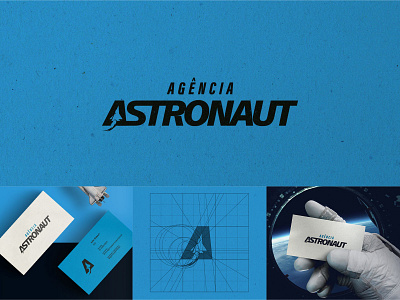 Astronaut brand design branding design illustration logo minimal symbol