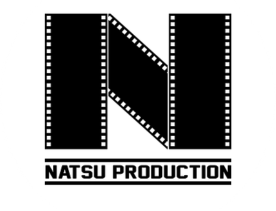 NATSU FILM Logo camera filmmaker logo logo design logodesign production video