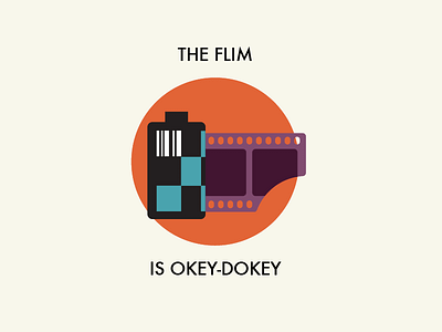But how is the flim? camera film illustration retro vector vintage what is this