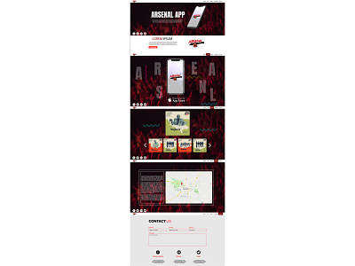 Arsenal app site