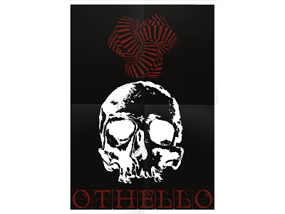 Othello - Theater poster poster poster a day poster art poster collection poster design shakespeare theater theater branding theater design theater posters theater publicity