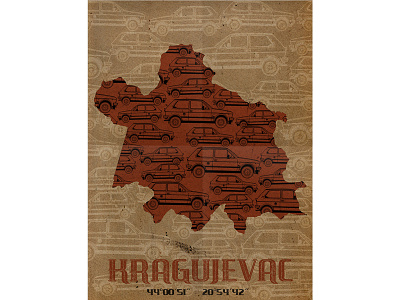 Kragujevac city poster city logo poster poster art poster challenge poster design poster designer yugo yugoslavia