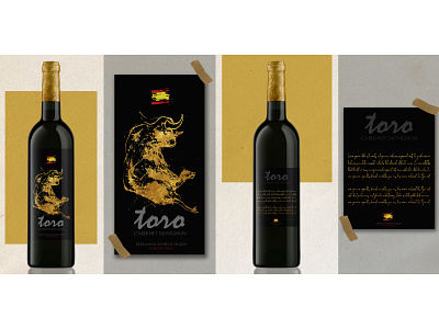 Toro wine brand brand design brand identity branding design design package package design packaging packaging design poster a day poster art poster design