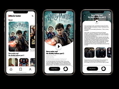 Movie app design