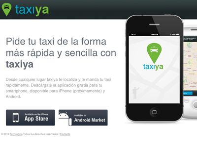 Taxiya android app brand design imagen iphone logo mobile móvil smartphone taxi ux