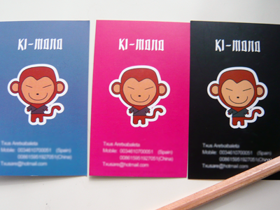 Ki-mono brand corporate identity design logo