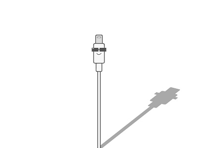 The Style Cord apple charger fashion glass port vector