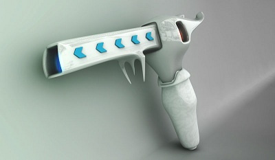 3D High Tech Gun