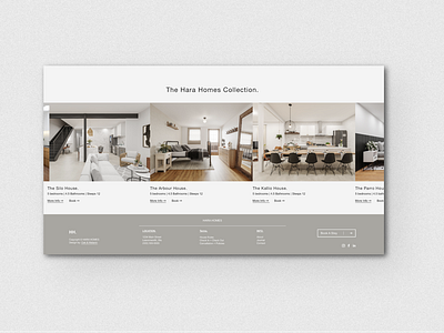 Web Design + Brand Identity – Luxury Vacation Rentals