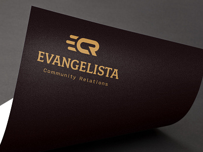 Evangelista Community Relations clean high end identity identity branding identity design logo logo design logo development