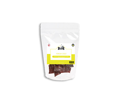 Snoops K9 Gourmet | Venison Jerky Package Design