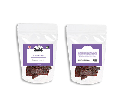 Snoops K9 Gourmet | Venison Jerky Package Design branding dog dog food dog food packaging food label graphic design healthy label design natural packaging packaging design pet food