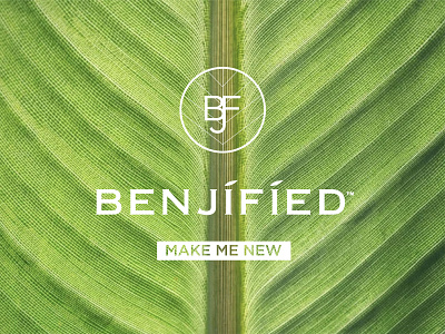 Benjified | Logo Design 🍃 beauty brand brand and identity cosmetics design face care graphic design health logo logo design mockup natural skin care vegan