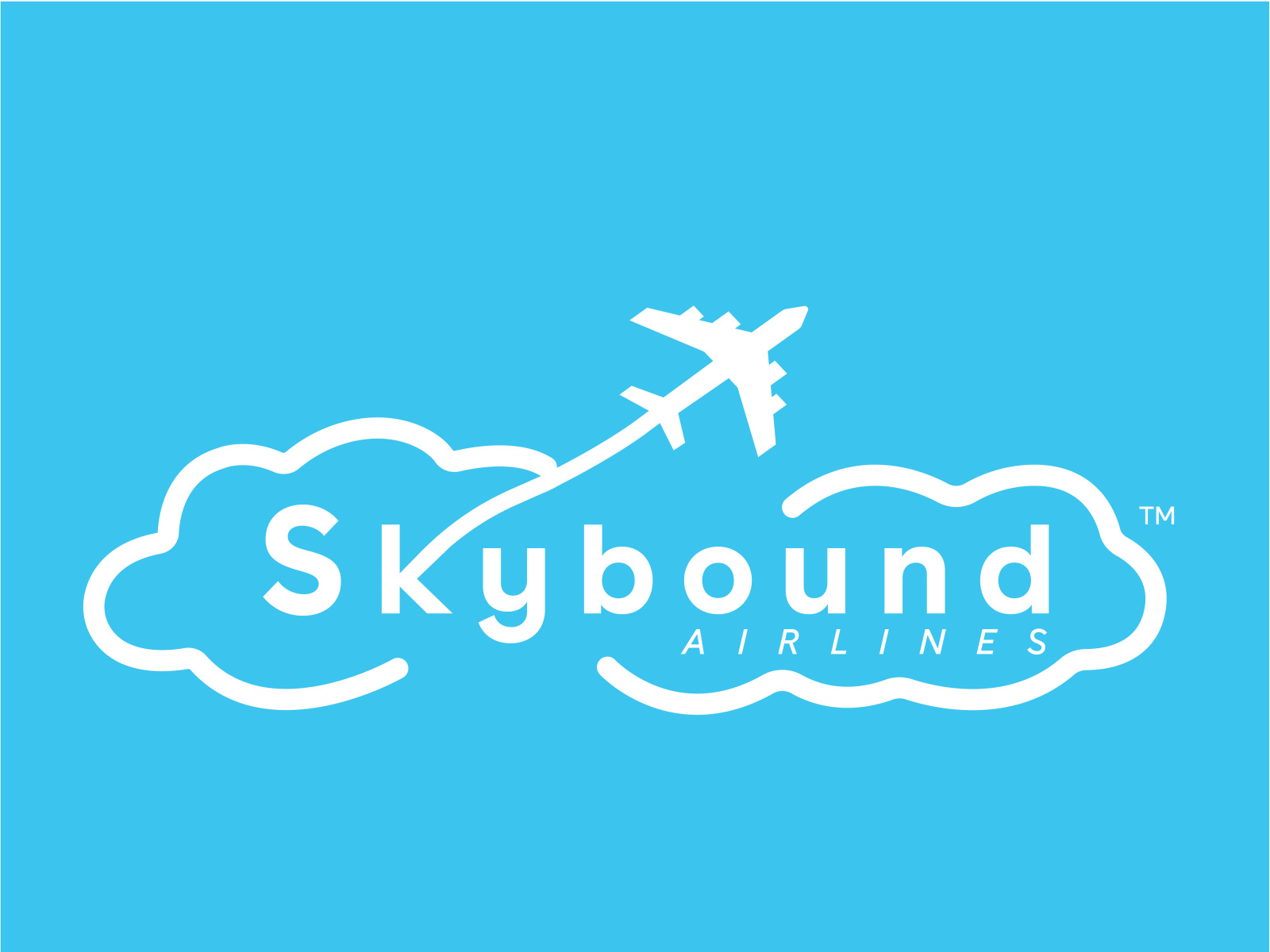 #Daily Logo Challenge: Skybound | Airline Company ️ by Kristine ...