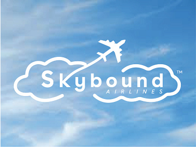 #Daily Logo Challenge: Skybound | Airline Company ✈️