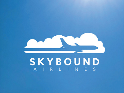 #Daily Logo Challenge: Skybound | Airline Company ✈️
