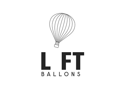 #Daily Logo Challenge:  Lift  |  Hot Air Balloon 🎈