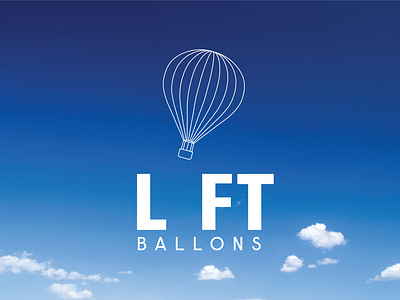 #Daily Logo Challenge:  Lift  |  Hot Air Balloon 🎈