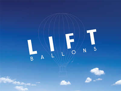 #Daily Logo Challenge:  Lift   |  Hot Air Balloon 🎈