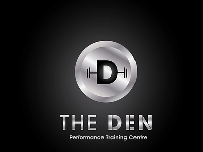 The Den Logo (Metallic Version)
