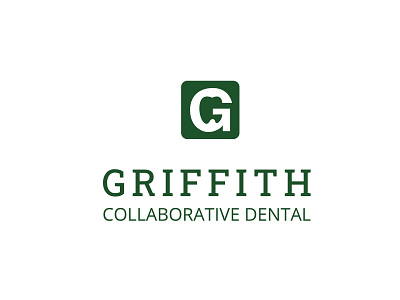 Griffith Collaborative Dental brand identity branding california care clinic clinic logo dental dental care dental facility dental logo dentist dentistry design graphic design logodesign minimal minimalist logo teeth tooth tooth logo