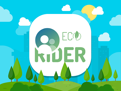 EcoRider - Mobile App Icon