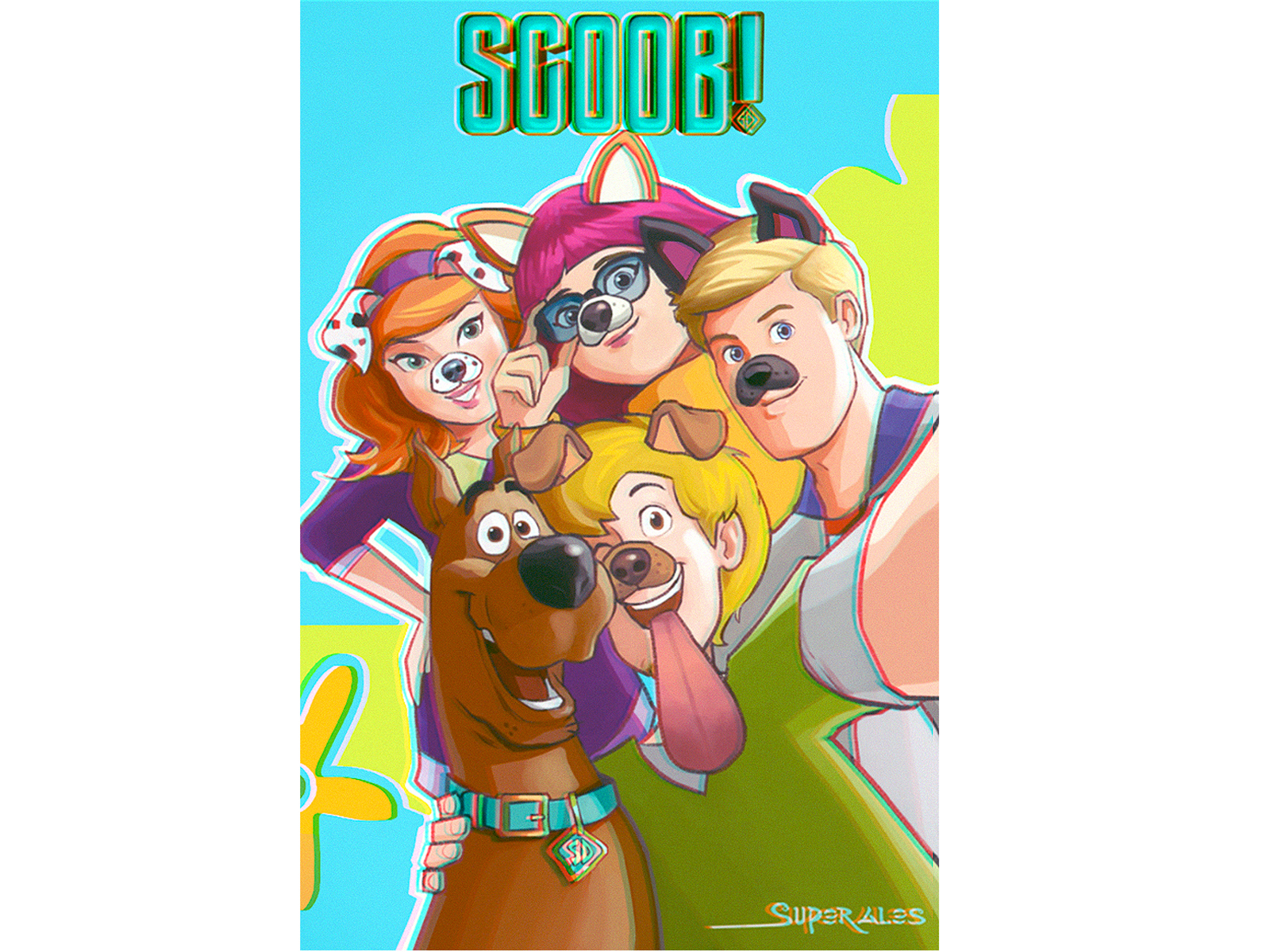 Scoob Movie Fan Art by Mark Louie Superales on Dribbble