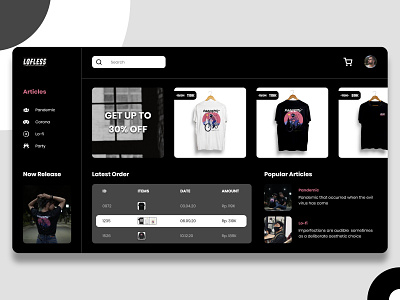 Lofless - Shop Clothing Web Design app design ui ui design uidesign uiux ux web webdesign