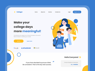 Colleger Landing Page Exploration