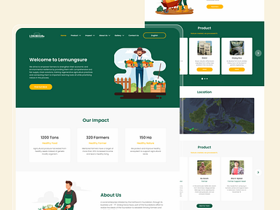 Lemunguser Landing Page