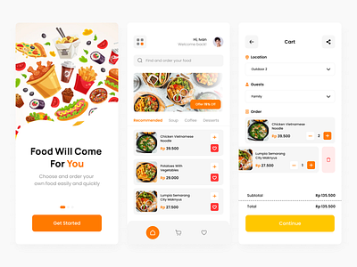 Food Order - Mobile App