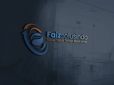 Logo Faizsolusindo brandingcompany graphicdesign logo logodesign logoproject vector