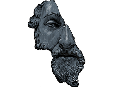 Marcus Aurelius Antoninus by Boris Bashirov on Dribbble