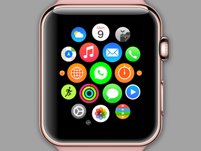 Whatsapp Concept for Apple Watch app apple apple watch applewatch icon ios wahstapp