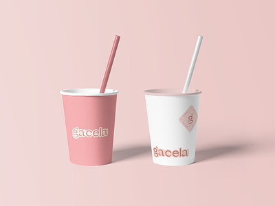 Gacela brand brand design brand identity branding cafe design graphic design logo logo design