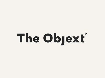 The Objext brand brand design brand identity branding branding agency design designer graphic design logo logo design