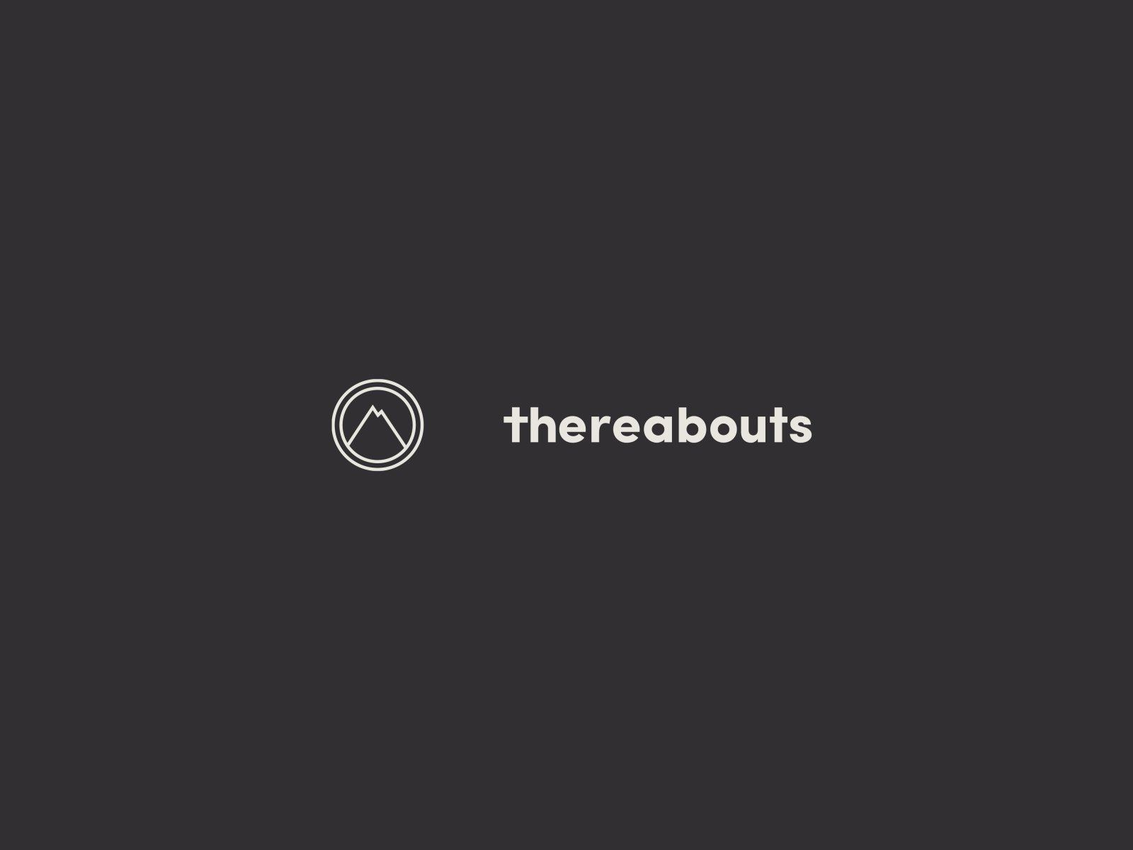 Thereabouts Logo by Louise Odelberg on Dribbble