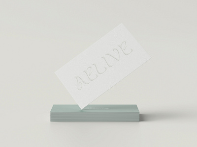 Aelive business cards brand design brand identity branding branding agency business cards design designer graphic design logo logo design