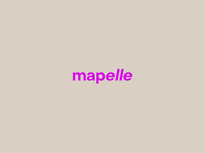 Mapelle logo brand brand design brand identity branding branding agency design designer graphic design logo logo design