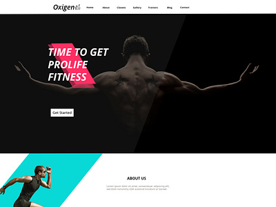 gym website