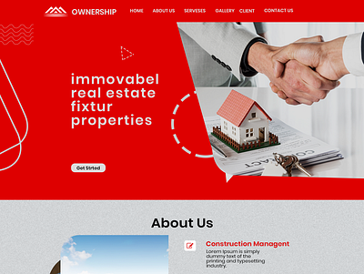 Real Estate assets banners estate investor landingpage property real property realestate realty webdesign website