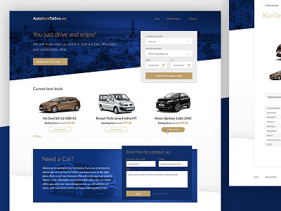 Car rental site car project recent rental site