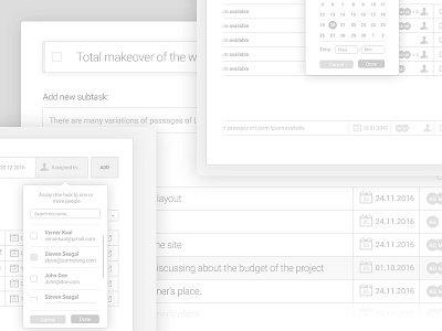 Wireframe for a to-do list app high fidelity to do list wireframe