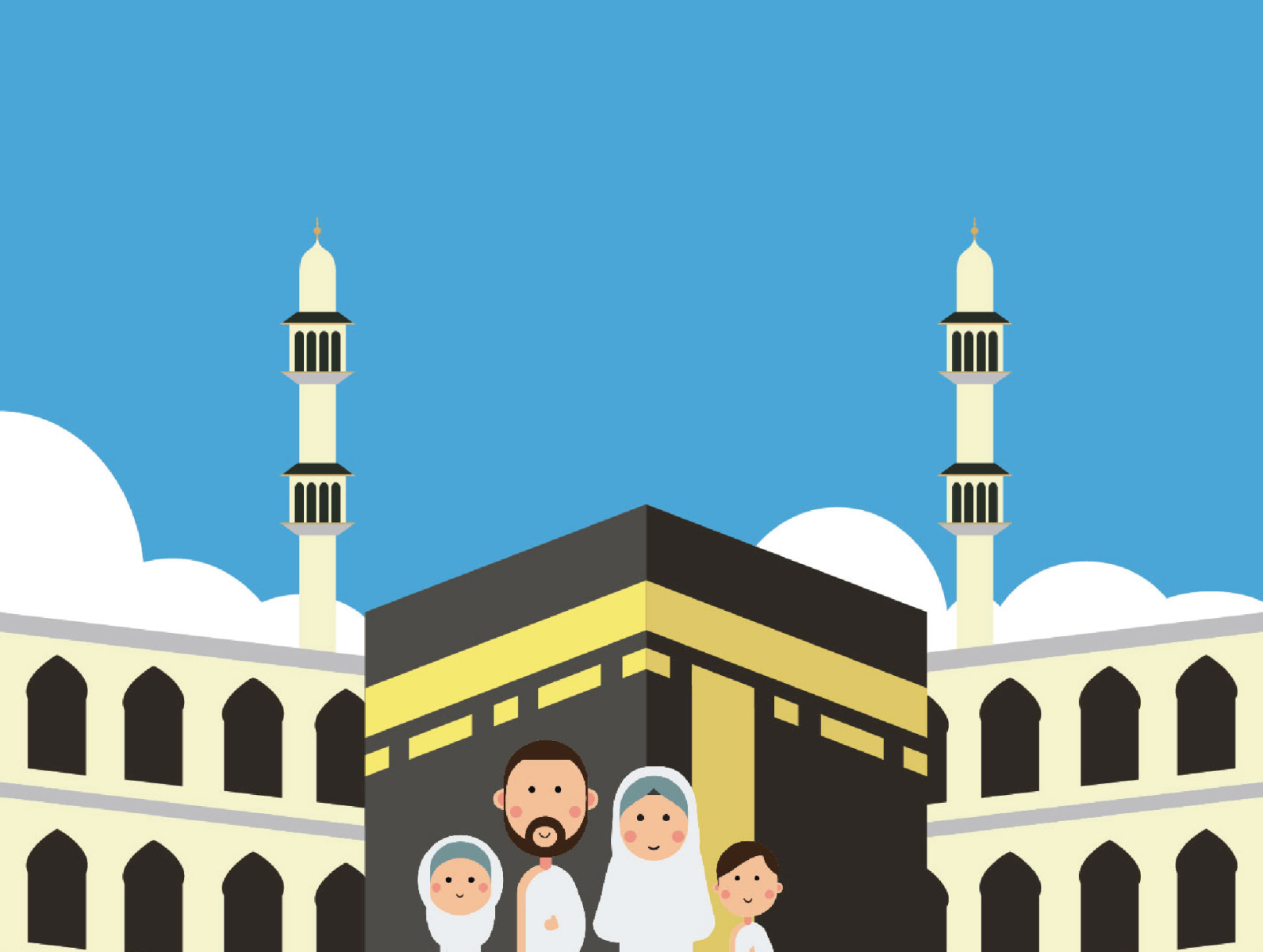 Hajj by Vira Rahmadani on Dribbble